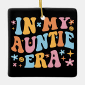 In mijn tante tijdperk keramisch ornament (Voorkant)