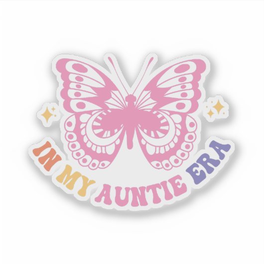 In mijn tante tijdperk sticker (Voorkant)