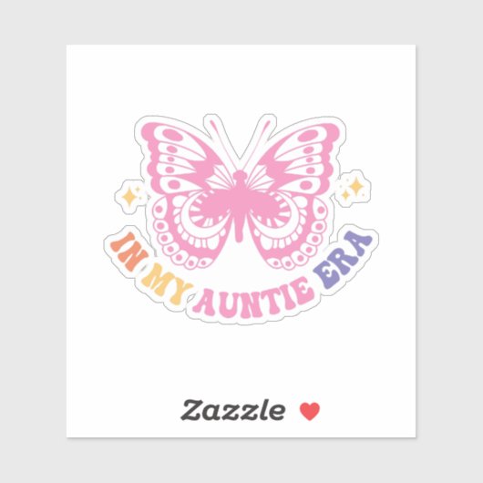 In mijn tante tijdperk sticker (Vel)