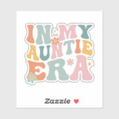 In mijn tante tijdperk sticker (Vel)