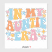 In mijn tante tijdperk sticker (Vel)