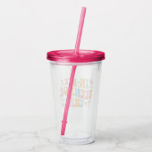 In mijn tienertijd ben ik acryl drinkbeker (Achterkant)
