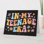 In mijn tienertijd ben ik kaart (Achterkant)