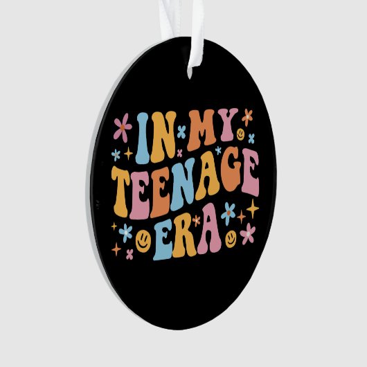 In mijn tienertijd ben ik ornament (voorkant)