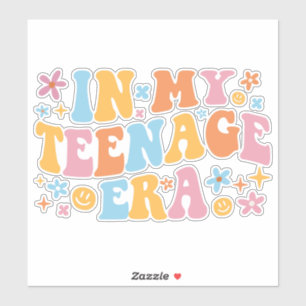 In mijn tienertijd ben ik sticker