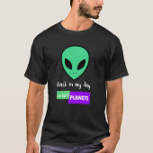 In mijn tijd hadden we negen planeten t-shirt (Voorkant)