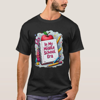 in mijn tijd op de middelbare school leraar kinder t-shirt