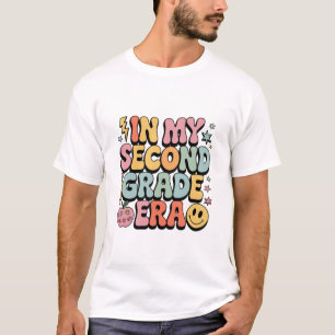 In mijn tijd op de tweede klas 2e klas leraar teru t-shirt