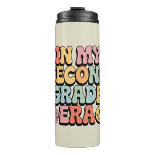 In mijn tijd op de tweede klas 2e klas leraar teru thermosbeker