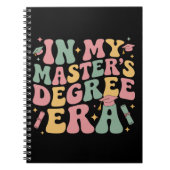 in mijn tijd van de masterdiploma's Afstuderen Mas Notitieboek (Voorkant)