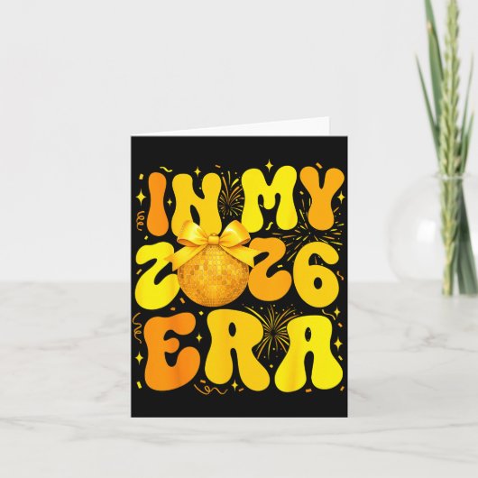 In mijn tijdperk 2026 Gelukkig Nieuwjaar 2026 Fami Kaart (Voorkant)