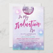 In mijn tijdperk Afstuderen Paarse muziek Afstuder Kaart (Voorkant)