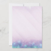 In mijn tijdperk Afstuderen Paarse muziek Afstuder Kaart (Achterkant)