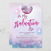 In mijn tijdperk Afstuderen Paarse muziek Afstuder Kaart (Voorkant / Achterkant)
