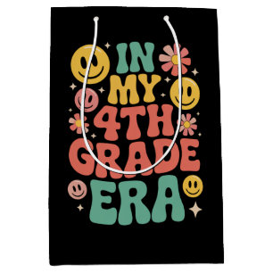 In mijn tijdperk van de vierde klas Retro 4e klas Medium Cadeauzakje