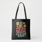 In mijn tijdperk van de vierde klas Retro 4e klas  Tote Bag (Voorkant)