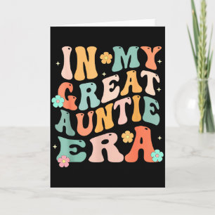 In Mijn Tijdperk Van Grote Tante Baby Aankondiging