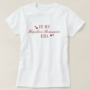 In Mijn Tijdperk van Hopeloze Romantiek Boekliefhe T-shirt