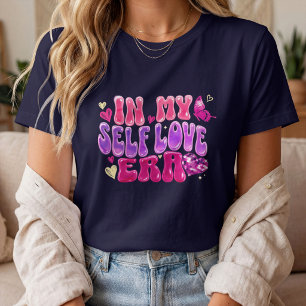 In Mijn Tijdperk Van Zelfliefde – Retro Ballon Typ Tri-Blend Shirt