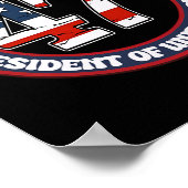 In mijn Trump 2024 tijdperk 47e President Inaugura Poster (Hoek)