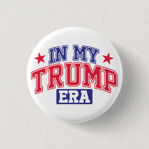 In mijn Trump-tijdperk  Ronde Button 3,2 Cm