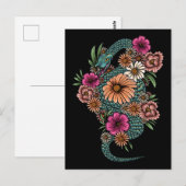 In mijn tuin briefkaart (Voorkant / Achterkant)