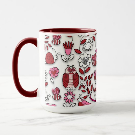 In mijn tuin mok (Links)