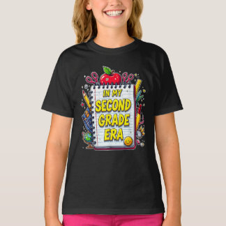 in Mijn tweede klas Era Leraar Kinder 2e klas T-shirt