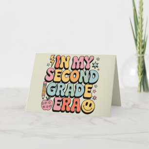 In mijn tweede klas tijdperk 2e klas leraar terug aankondiging