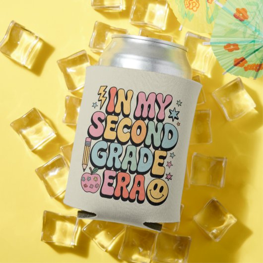 In mijn tweede klas tijdperk 2e klas leraar terug blikjeskoeler (Insitu Zomer)