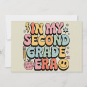 In mijn tweede klas tijdperk 2e klas leraar terug kaart (Voorkant)