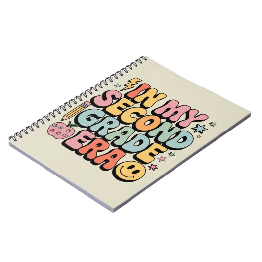 In mijn tweede klas tijdperk 2e klas leraar terug notitieboek (Linkerzijde)