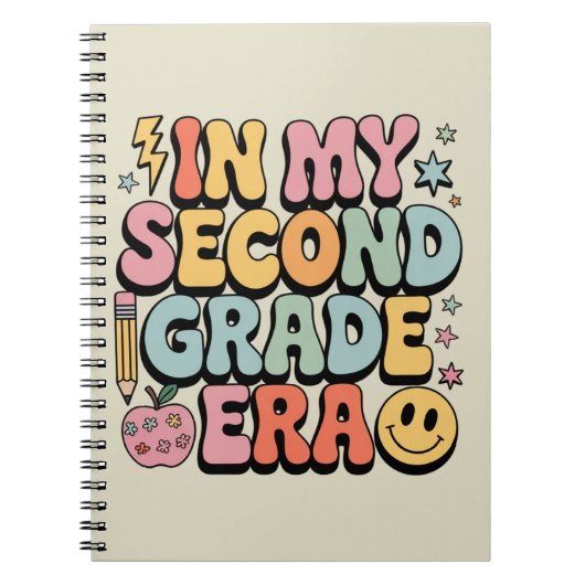 In mijn tweede klas tijdperk 2e klas leraar terug notitieboek (Voorkant)