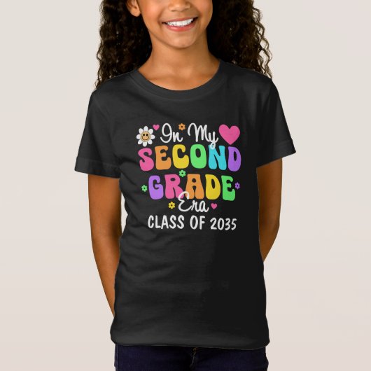 In mijn tweede klas tijdperk klasse van 2035 t-shirt (Voorkant)
