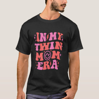 In mijn tweelingmoeder Era Twin Mom Club Twin Mama T-shirt