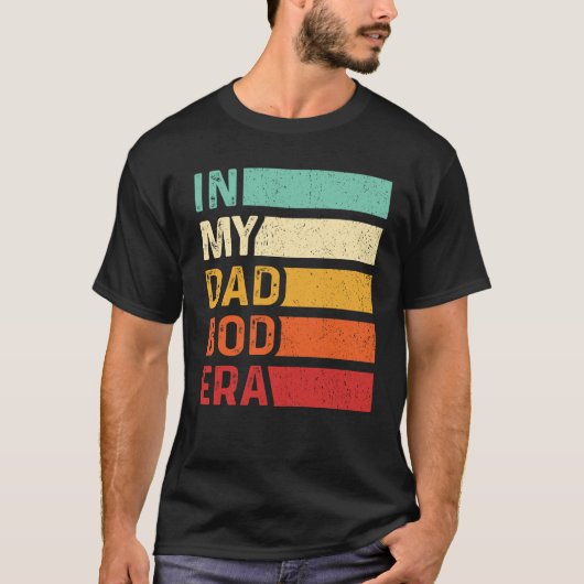 In mijn vader Bod Era Grappig Papa Retro Vaders Da T-shirt (Voorkant)