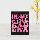 In mijn vader tijdperk Shirt Retro Meisje Papa Vad Kaart (Gele Bloem)