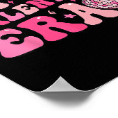 In mijn Valentijn tijdperk Groovy Happy Valentines Poster (Hoek)