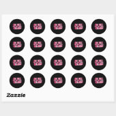 In Mijn Valentijn Tijdperk Ronde Sticker (Vel)