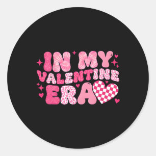 In Mijn Valentijn Tijdperk Ronde Sticker