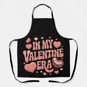 In Mijn Valentijn Tijdperk Schattige Valentijnsdag Schort