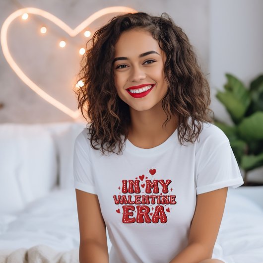 In mijn Valentijn tijdperk T-shirt