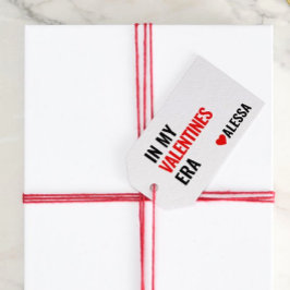 In mijn Valentijnse tijdperk heeft Taylor Valentij Cadeaulabel