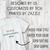 In mijn vastgoed tijdperk agent t-shirt