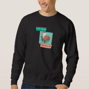 In mijn verdediging deed de koffie me het doen trui