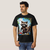 In mijn verdediging werd ik zonder toezicht achter t-shirt (Voorkant volledig)