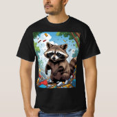 In mijn verdediging werd ik zonder toezicht achter t-shirt (Voorkant)