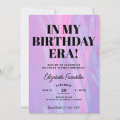 In mijn verjaardag tijdperk elke leeftijd verjaard kaart (Voorkant)