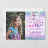 In Mijn Verjaardag Tijdperk Foto Uitnodigen - Tien Kaart (Voorkant)