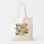 In mijn verjaardag Vegas Era Vakantie Party Travel Tote Bag (Achterkant)